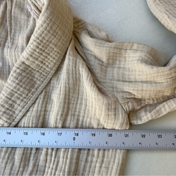 Madewell Lightspun Dorset Blazer Jacket
Cotton Slouchy Shawl Collar Beige XS - Picture 5 of 9